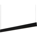 Ideal Lux - LED-pendel på vajer STEEL LED/24W/230V 3000K CRI 90 120 cm svart